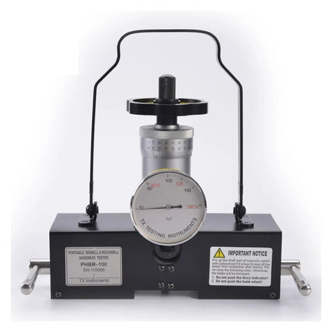 Portable Digital Hardness Tester With Magnetic Base For Steel Tubes And Mold Blocks Featuring Dead On Brinell And Rock Solid Durometer Measurements