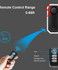 Beefy 113dB Wireless Bike Alarm With Remote Vibration And Motion Sensor IP55 with 66 ft remote range in action