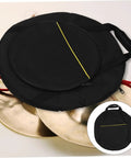 Road Warrior Padded Cymbal Carrying Bag Featuring High Density Foam Padding For Beatproof Drum And Percussion Gear Storage Tough Oxford Case with side pocket on cymbals.