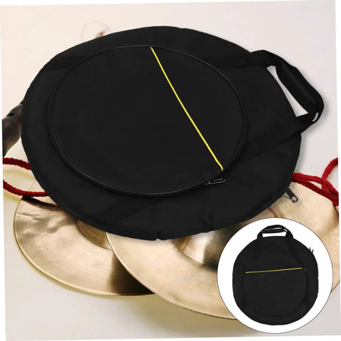 Road Warrior Padded Cymbal Carrying Bag Featuring High Density Foam Padding For Beatproof Drum And Percussion Gear Storage Tough Oxford Case with side pocket on cymbals.