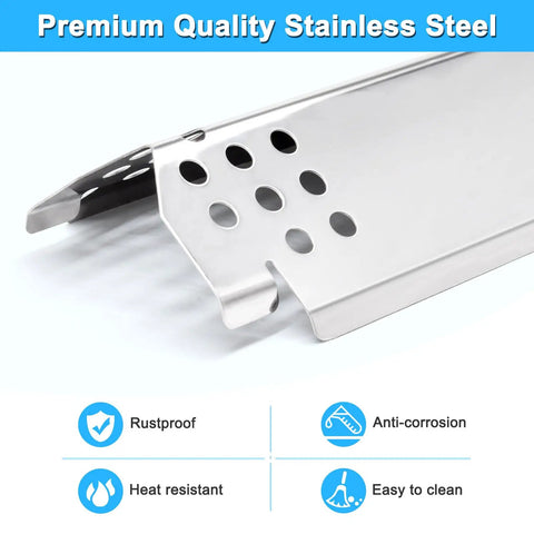 Five Pack Stainless Steel Burners With Heat Plates And Electronic Igniters Replacement Kit For 7200888 7200888N And 7200830H