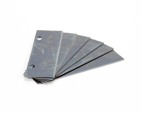 OEM Replacement Blades Pack Of 6 For Commercial Dicers Slicers Steamers Fryers And Food Warmers stacked on white background