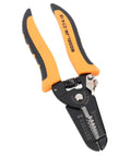 Tough As Nails Carbon Steel Wire Stripper Pliers With Safety Lock For 10 To 22 Awg Wiring Harnesses on a white background.