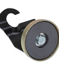 Close-up of Magnetic MIG Welder Torch Holder Heavy Duty 3mm Steel Powder Coated Finish with 2.75-inch Grippy Magnet