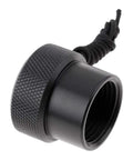Black DIN Valve Dust Cap With Rope Attachment For Scuba Tanks And Regulators Protective End Cap ABS Durable Shield Against Saltwater Wear