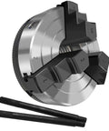 Three Inch Wood Lathe Chuck Set With Self Centering Three Jaws For Precise Turning Pro Grade Grip 1 By 8 TPI Thread