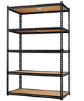 Beefy Heavy Duty Five Tier Metal Storage Shelving Unit For Kitchen Garage And Laundry Room Adjustable 73 Inch Tall 35 Inch Long 16 Inch Wide Built To Haul Up To 2020 Lb 1 Pack