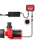 2640 GPH 80W Aquarium DC Return Pump With LCD Controller DC24V 18ft Lift Inline And Submersible 100 Speeds Eco Quiet Wave Maker