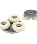 Beefed Up Electric Bike Motor Planetary Gear Set 36T Solid Gear 47.5mm Nylon Gears With Bearing 88mm Steel Clutch Spare Transmission Kit