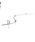 ZigBee RGBW Color Changing Outdoor Accent Light Starter Kit 14 Foot Run With 9 Accent Lights showing cable connection