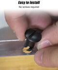 Built Like A Tank 7075 Aluminum Quarter Turn Fasteners 20 Pack Snap In Quick Release Cam Latches 5/16 Inch shown during easy installation.