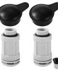 Two Pack Air Jet Valve And Cap Replacement For Above Ground Pools Fits 26165EH 26167EH 26175EH 26183MW 26191CA 26191EH And More Includes 2 Valves And 2 Caps Durable Rubber Construction Easy Install DIY Friendly Leak Proof