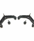Beefed-Up Front And Rear Suspension Kit With Upper Control Arms Lower Ball Joints Sway Bar End Links Tie Rod Ends And Pitman Idler Arms With 3 And 4 Groove Spline For Chevy Suburban 2500 2001-2010 And Hummer H2 2003-2007 Direct Fit
