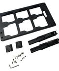Foldable Tool Tray With Expandable Work Surface For Module Storage Systems, Sturdy Carbon Steel Frame, Rust Resistant Components