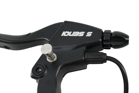 E Bike Brake Lever With Locking Button For Electric Bicycle And E Scooter Waterproof Wire 3 Pin Pair Ergonomic Design