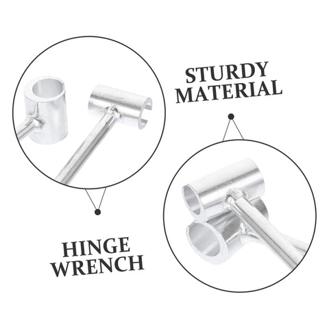 Heavy Duty Door Hinge Adjustment Tool For Precise Alignment And Quick Hinge Gap Repair, Pro Grade Adjustable Hinge Wrench By Garneck