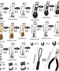 Zipper Repair Kit With Install Plier For Coats Jackets Tents Backpacks Sleeping Bags And Luggage Sizes 3 5 8
