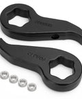 Beefed-Up Adjustable Forged Torsion Bar Key For 2011-2019 Silverado 2500HD 3500HD And Sierra 2500HD 3500HD 8-Lug Front Suspension Level Kit