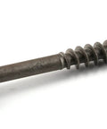 Close-up of a single Protec Kote Pocket Screws Two And A Half Inch Outdoor Weather Resistant Coarse Thread Maxi Loc Head