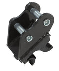 Front view of Heavy Duty Mini Excavator Quick Hitch Connector For Small Diggers Fits Most Up To 3 Ton Machines Easy Quick Coupler Attachment