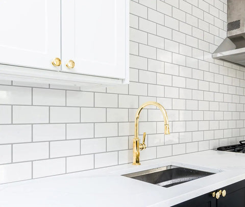 Peel And Stick Backsplash 14 By 12 Subway Tiles Faux Ceramic 10 Tiles Thick Version With Two Millimeters To Two Point Five Millimeters Thickness