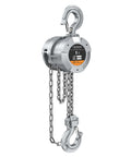 Beefy Aluminum Alloy Hand Chain Hoist 1 Ton Capacity 2200 Lb Portable 10 Ft Dual Brake Chain Block With Galvanized Chain