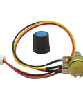 Three Pack B10K Knurled Shaft Linear Taper Rotary Potentiometer XH2.54 3P WH148 10K Potentiometer with wires and knob