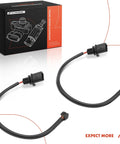 A-Premium brake pad wear sensor set for Audi A7 (front, 2‑pc) with wiring harnesses and connectors