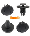 Close-up of 20 Piece Engine Compartment Trim Clip Fasteners For Porsche Cayenne 2011 To 2018 Heat Resistant Plastic