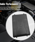 Heavy Duty Fuse Box Cover Compatible With Gmc Sierra Chevy Silverado 1500 2500 Hd 3500 Hd 2014 Through 2019 Replaces Oem 23174030, black protective shield.