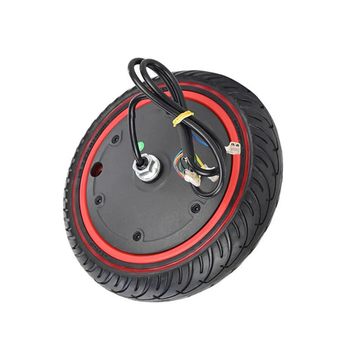 Front Wheel 36V 350W Motor For Electric Scooters 8.5 Inch Air Filled Tire Replacement with wiring harness