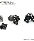 Aluminum 7075 Front Steering Knuckles for Losi LMT Monster Truck CNC Billet Machined with Enlarged Bearing Size Built To Last Durability