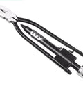 6 Inch Safety Wire Pliers With Automatic Spring Return Locking Design And Heavy Duty Wire Twister Tool on white background
