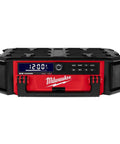 M18 Packout Radio Charger On The Jobsite Durable Portable Power Hub For Packout System With Built In Radio And USB Charging 2950-20