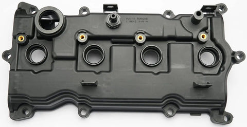 Top view of Bolt-On Valve Cover Replacement Kit With Gasket Bolts And Oil Filler Cap For 2013-2018 Nissan Altima