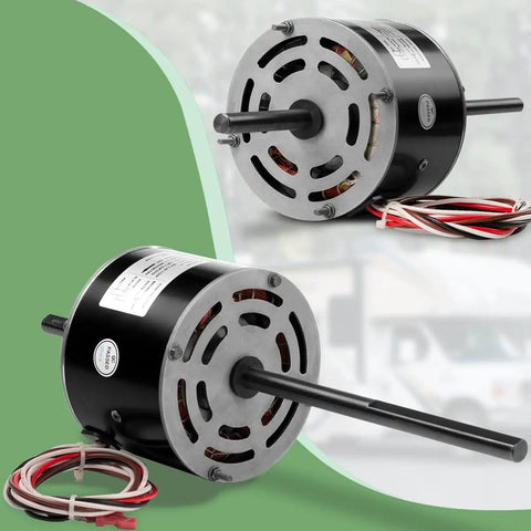Direct Replacement RV Air Conditioner Motor With Capacitor For Coleman Mach RV AC Replaces Fasco D1092 One Third HP 115V