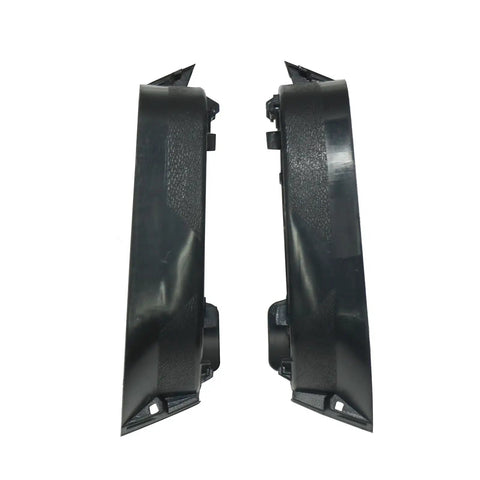 Smooth No Sweat Side Mirror Covers And Rearview Housing Caps With Rock Solid Mounting Brackets Fit Tesla Model 3 All Years custom black pair.