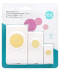 Layering Circle Punch Set In Three Pieces For Crafts Create Dimensional Texture With One And A Half Inch One Inch And Five Eighths Inch Circles Ideal For Card Making Scrapbooking And Diy Projects