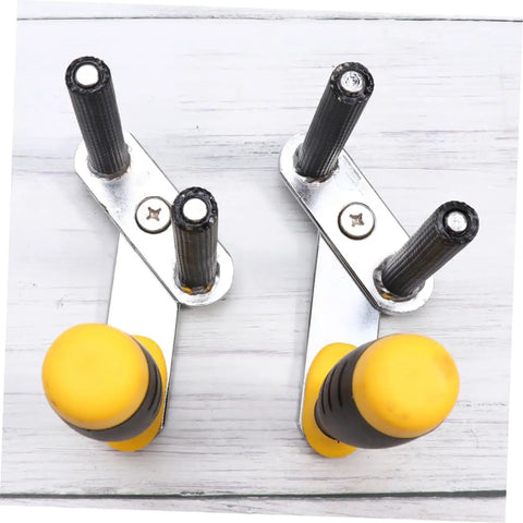 Heavy Duty Adjustable Drywall Lifter And Tile Carrier Set Rock Solid metal hooks with rubber grips for secure handling