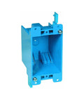 Durable PVC Old Work Single Gang Electrical Box 1-Gang Quick Install for Walls Pack of 12 Built To Last in Residential and Commercial Drywall Projects