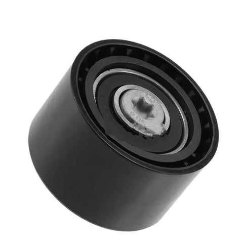 Must-Have Drive Belt Tensioner Pulley For BMW 5 Series F11, 7 Series F02, And X3 F25 Engines Like N52 in solid black metal.
