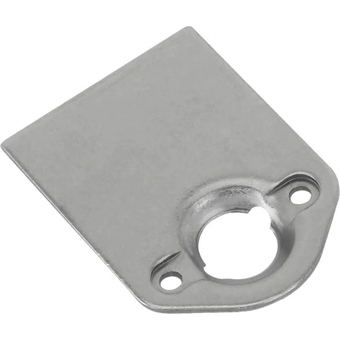 Heavy Duty Steel Quarter Turn Fastener Spring Plates For 5 16 Fasteners And One Inch Springs Universal Race Car Panel Mounting Hardware That Locks Down Tough Sold As Pack Of Ten, detailed view of individual plate.