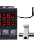 Digital display unit with red numbers for Heavy Duty Rolling Measuring Wheel With Smooth Encoder Dead Nuts Accuracy Cable And Wire Length Tracker