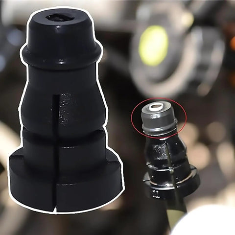 Brake Clutch Slave Master Cylinder Pipe Connector Joint Clip Seal Gasket Replacement Kit For VW Audi Seat Skoda OE Style Beefed Up Durability Plug And Play Direct Fit With 02F141143A 1K0798741 black connector close-up