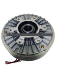 Top view of PB-12B2 Hollow Powder Brake Clutch System 12Nm 24V with smooth start stop, durable hollow design for machinery.