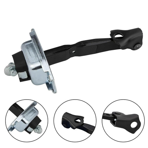 Toyota Camry Front Door Hinge Replacement Kit 2006 2011 With Stop Strap 68610-06080 Durable Metal Roller Upgrade