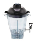 Heavy Duty Commercial Blender Packing Two Eight Zero Zero Watts And Six Liter Stainless Tank with Transparent Container and Faucet