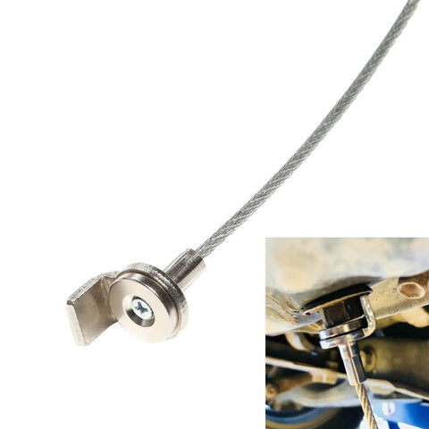 Magnetic Oil Drain Plug Remover Tool With Flexible Shaft 13 Inch Reach No Burn Oil Change Pickup Tool Wrench Style Sump Plug Remover For Hard To Reach Drain Plugs And Safer Smarter Automotive Maintenance