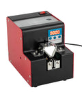 Auto Feed Screw Feeder Machine With Five Speed Settings And Dual Counting Modes For M1.0 To M5.0 Screws in black and red.