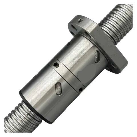 Awesome 16mm Ball Screw Kit With Double Nut Housing And Bk Bf12 End Supports Perfect For CNC Parts That Need Smooth Precision Movement And Reliable Performance In Any Machine Shop Setup. 16mm steel ball screw with double nut housing
